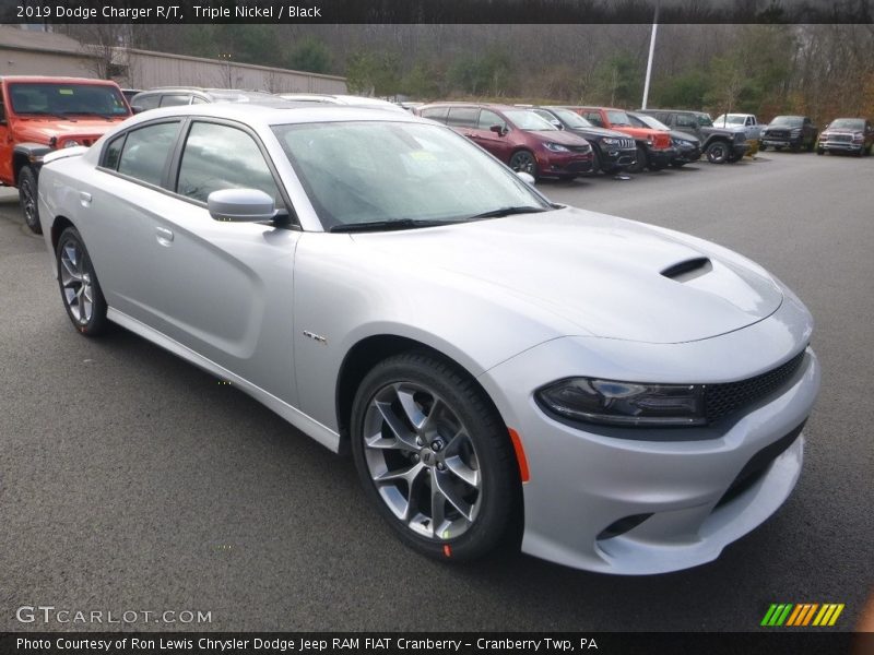 Triple Nickel / Black 2019 Dodge Charger R/T
