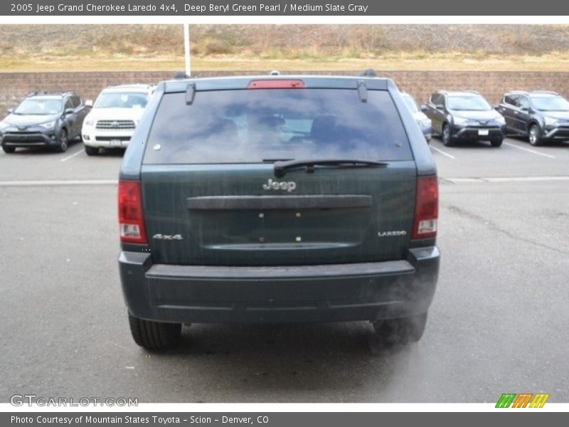 Deep Beryl Green Pearl / Medium Slate Gray 2005 Jeep Grand Cherokee Laredo 4x4