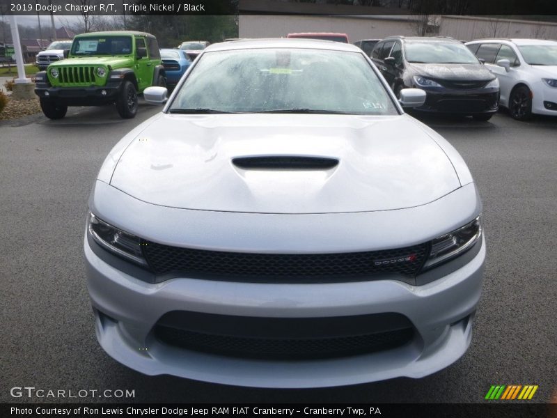 Triple Nickel / Black 2019 Dodge Charger R/T