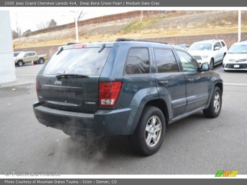 Deep Beryl Green Pearl / Medium Slate Gray 2005 Jeep Grand Cherokee Laredo 4x4