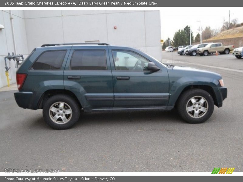 Deep Beryl Green Pearl / Medium Slate Gray 2005 Jeep Grand Cherokee Laredo 4x4