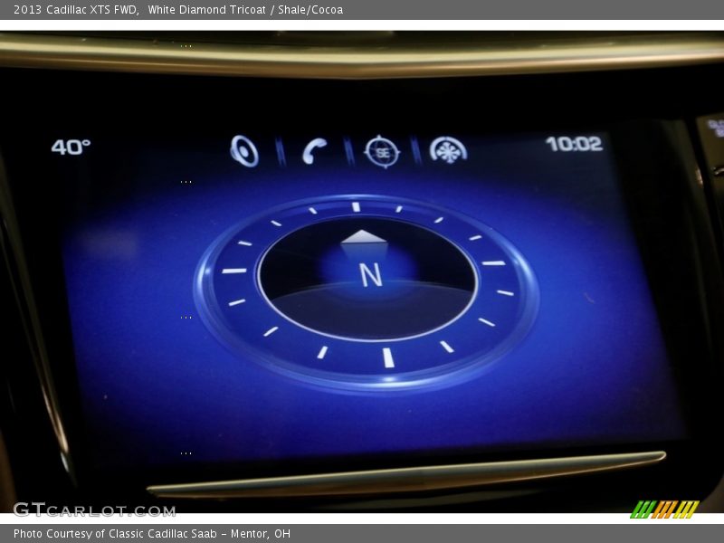 White Diamond Tricoat / Shale/Cocoa 2013 Cadillac XTS FWD