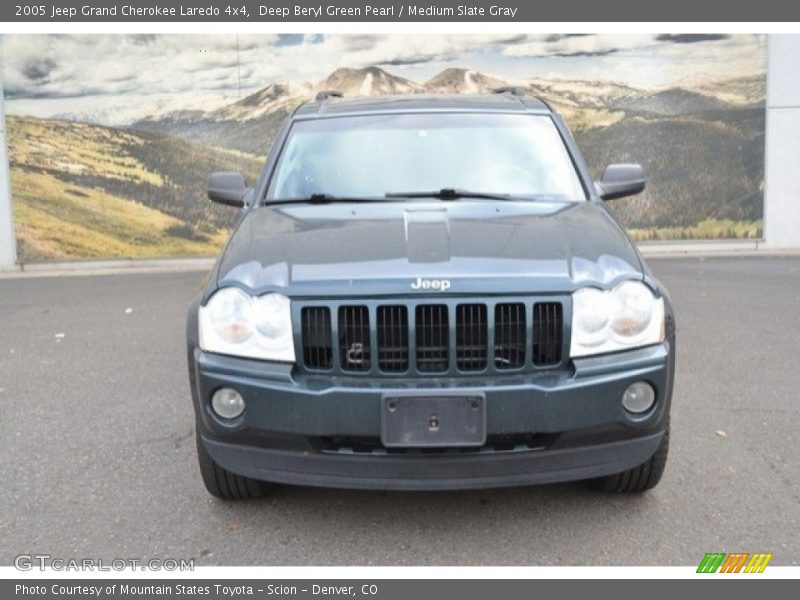 Deep Beryl Green Pearl / Medium Slate Gray 2005 Jeep Grand Cherokee Laredo 4x4