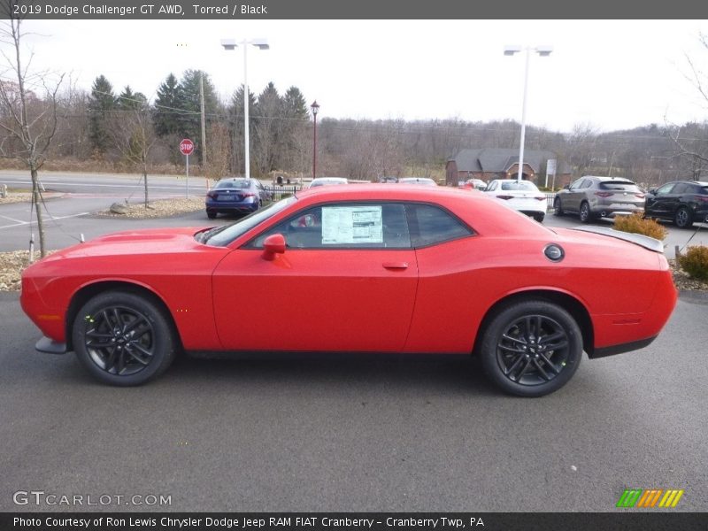 Torred / Black 2019 Dodge Challenger GT AWD