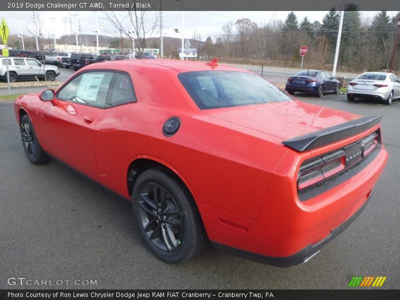 Torred / Black 2019 Dodge Challenger GT AWD