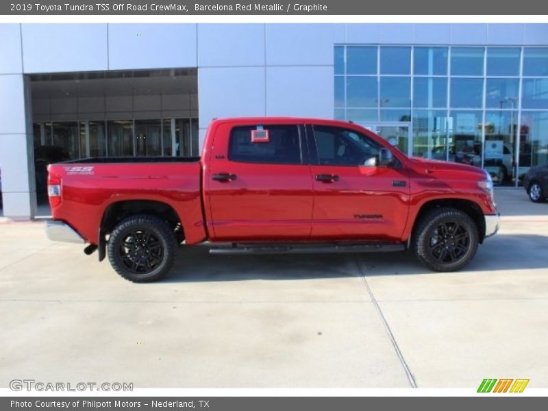  2019 Tundra TSS Off Road CrewMax Barcelona Red Metallic