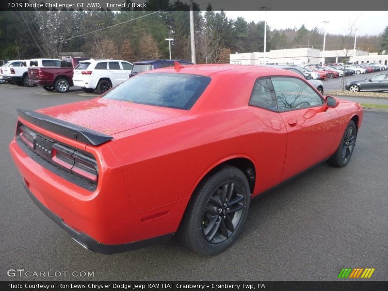 Torred / Black 2019 Dodge Challenger GT AWD