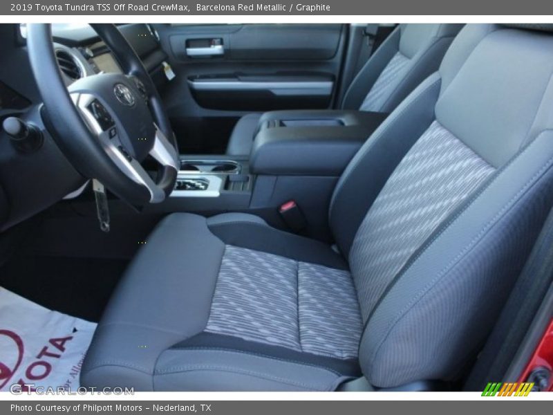 Barcelona Red Metallic / Graphite 2019 Toyota Tundra TSS Off Road CrewMax