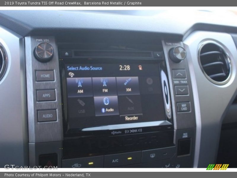 Barcelona Red Metallic / Graphite 2019 Toyota Tundra TSS Off Road CrewMax