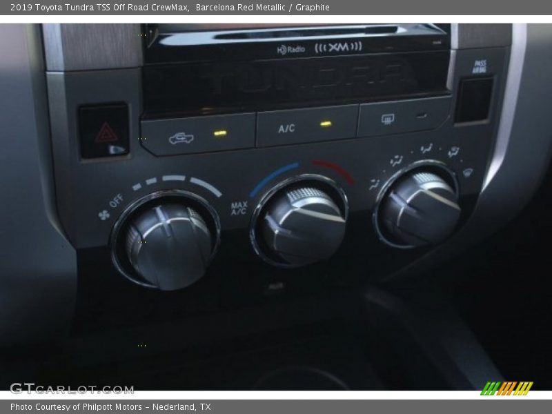 Barcelona Red Metallic / Graphite 2019 Toyota Tundra TSS Off Road CrewMax