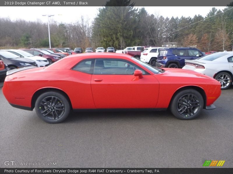 Torred / Black 2019 Dodge Challenger GT AWD