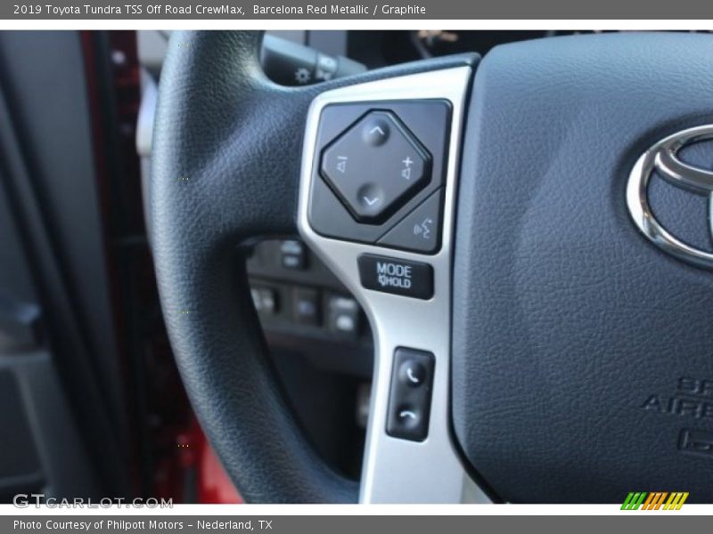 Barcelona Red Metallic / Graphite 2019 Toyota Tundra TSS Off Road CrewMax