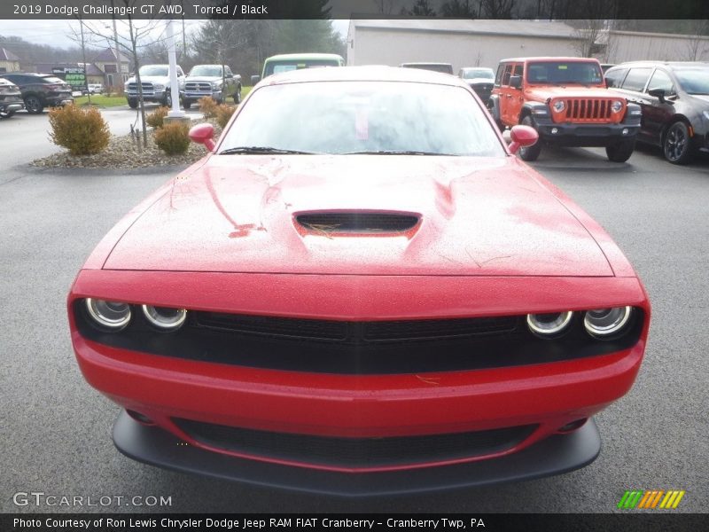 Torred / Black 2019 Dodge Challenger GT AWD