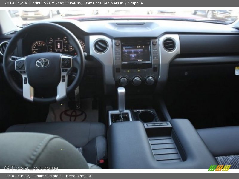 Barcelona Red Metallic / Graphite 2019 Toyota Tundra TSS Off Road CrewMax