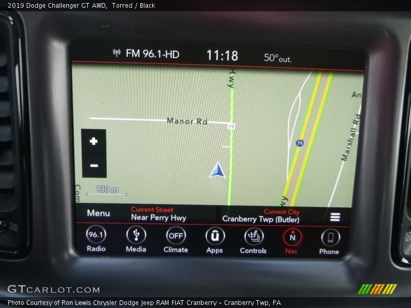 Torred / Black 2019 Dodge Challenger GT AWD