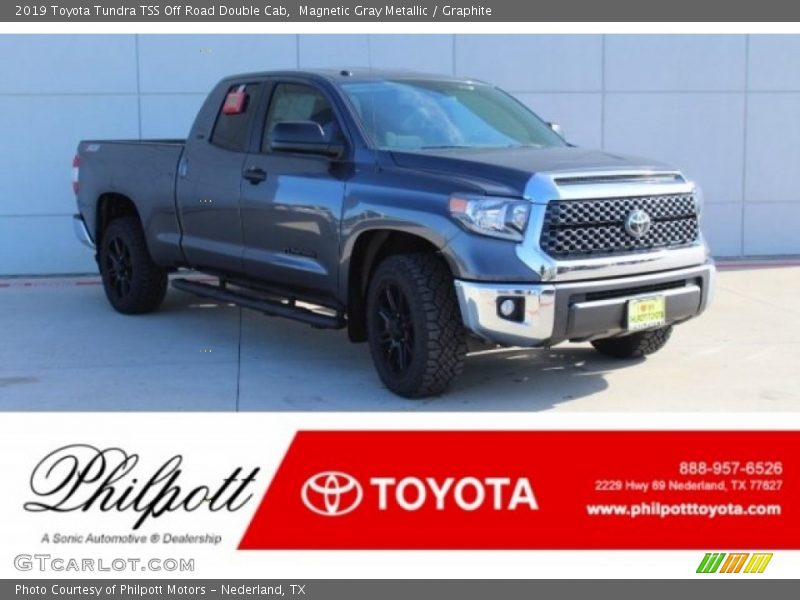 Magnetic Gray Metallic / Graphite 2019 Toyota Tundra TSS Off Road Double Cab