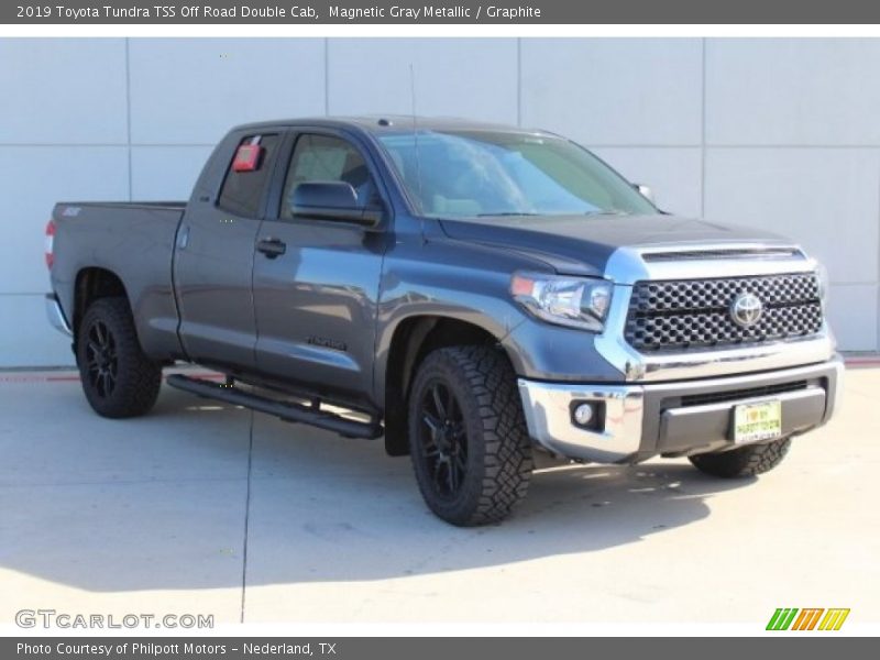 Magnetic Gray Metallic / Graphite 2019 Toyota Tundra TSS Off Road Double Cab