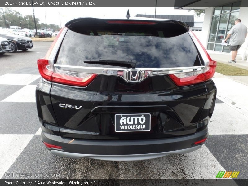 Crystal Black Pearl / Black 2017 Honda CR-V EX