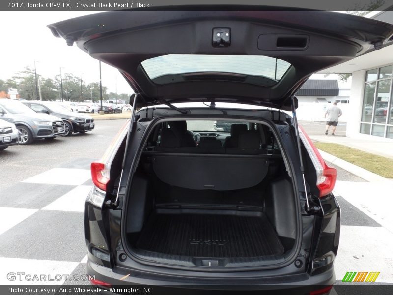 Crystal Black Pearl / Black 2017 Honda CR-V EX