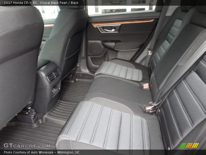 Crystal Black Pearl / Black 2017 Honda CR-V EX