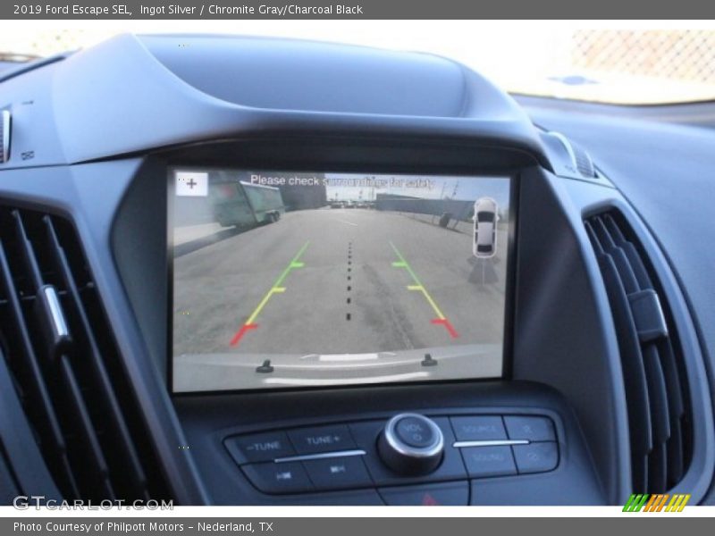 Ingot Silver / Chromite Gray/Charcoal Black 2019 Ford Escape SEL