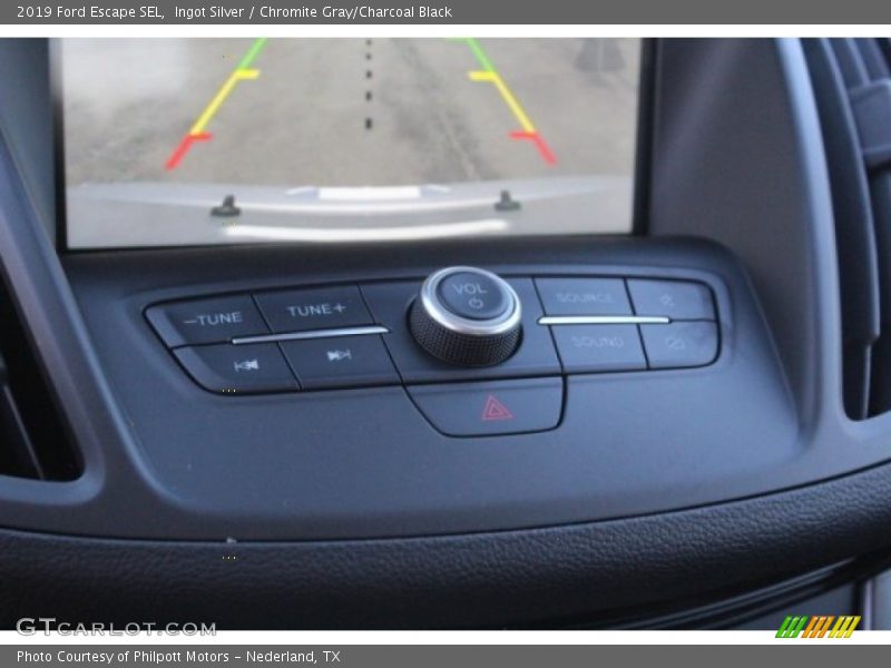 Ingot Silver / Chromite Gray/Charcoal Black 2019 Ford Escape SEL