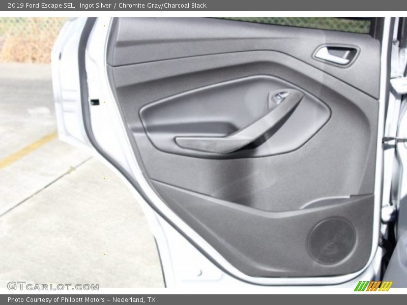 Ingot Silver / Chromite Gray/Charcoal Black 2019 Ford Escape SEL