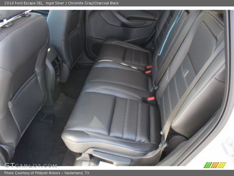 Ingot Silver / Chromite Gray/Charcoal Black 2019 Ford Escape SEL