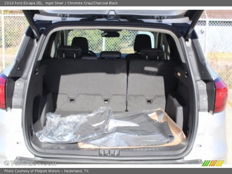 Ingot Silver / Chromite Gray/Charcoal Black 2019 Ford Escape SEL
