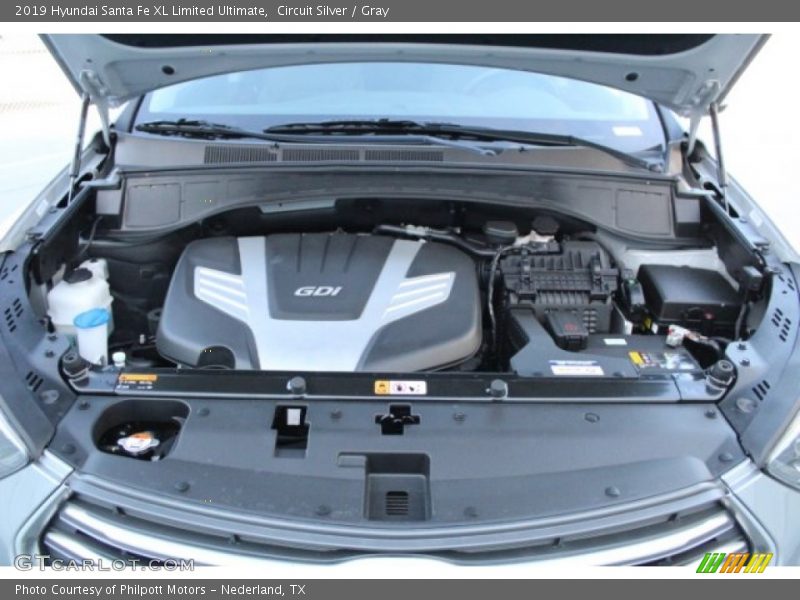 Circuit Silver / Gray 2019 Hyundai Santa Fe XL Limited Ultimate