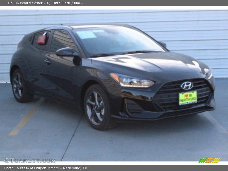 Ultra Black / Black 2019 Hyundai Veloster 2.0
