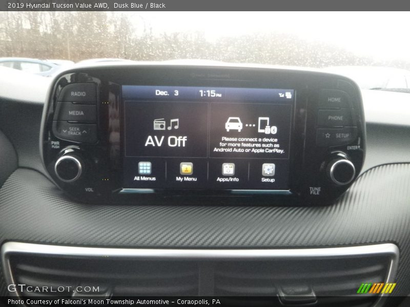 Dusk Blue / Black 2019 Hyundai Tucson Value AWD