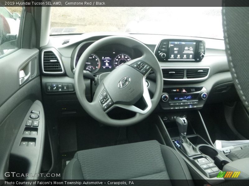 Gemstone Red / Black 2019 Hyundai Tucson SEL AWD