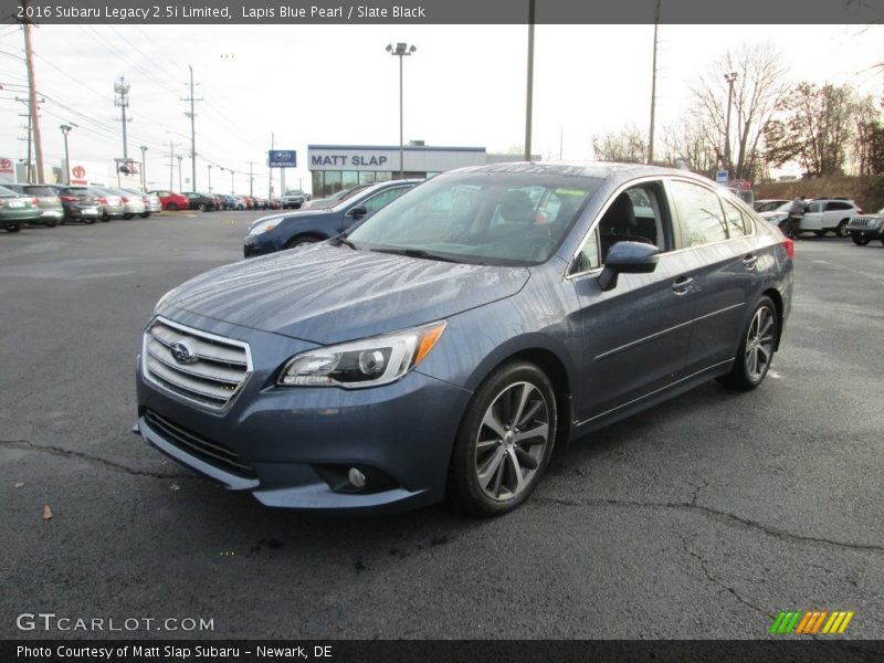 Lapis Blue Pearl / Slate Black 2016 Subaru Legacy 2.5i Limited