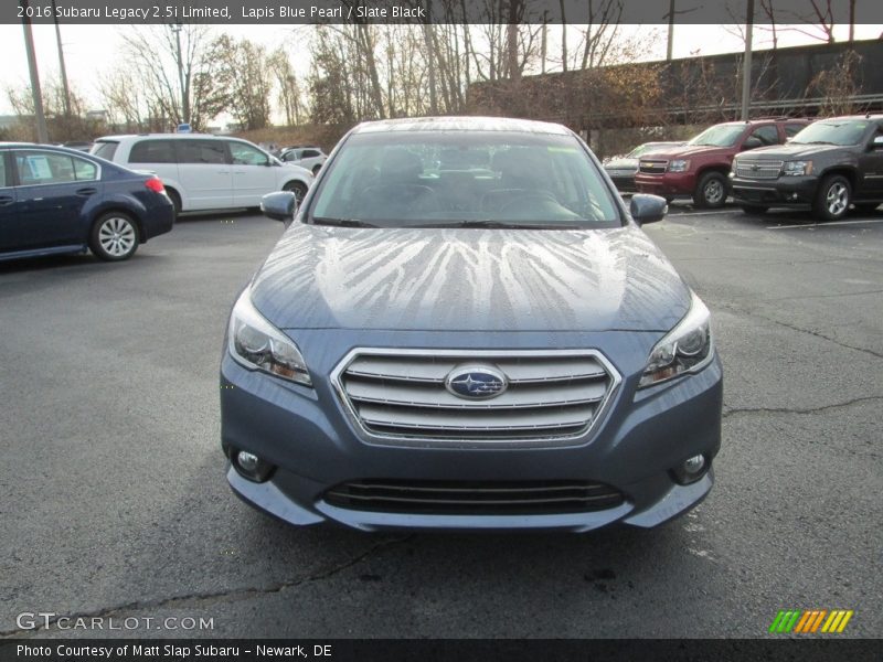 Lapis Blue Pearl / Slate Black 2016 Subaru Legacy 2.5i Limited