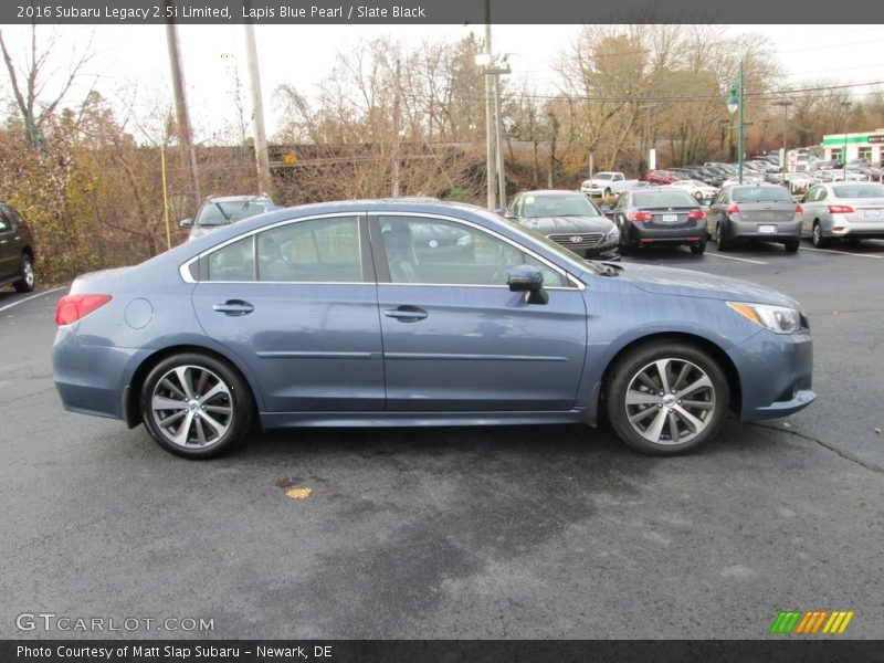 Lapis Blue Pearl / Slate Black 2016 Subaru Legacy 2.5i Limited