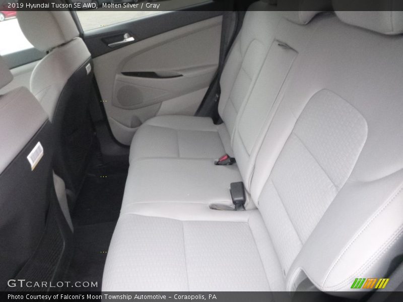 Molten Silver / Gray 2019 Hyundai Tucson SE AWD