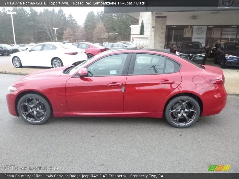  2019 Giulia Ti Sport AWD Rosso Red Competizione Tri-Coat