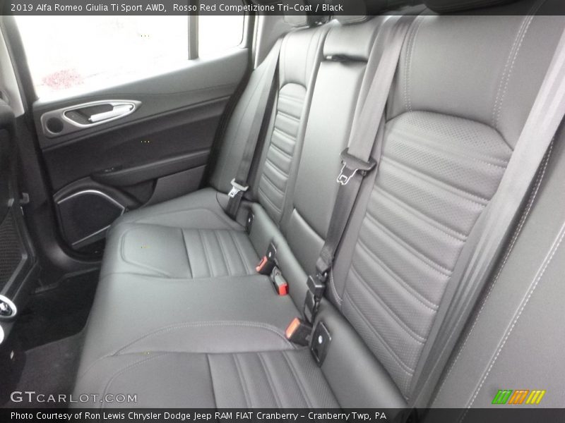 Rosso Red Competizione Tri-Coat / Black 2019 Alfa Romeo Giulia Ti Sport AWD