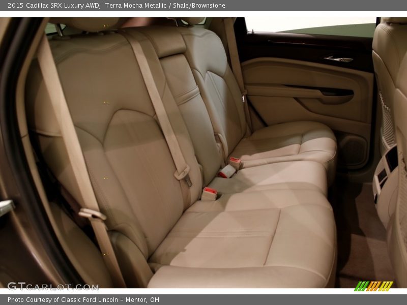 Terra Mocha Metallic / Shale/Brownstone 2015 Cadillac SRX Luxury AWD