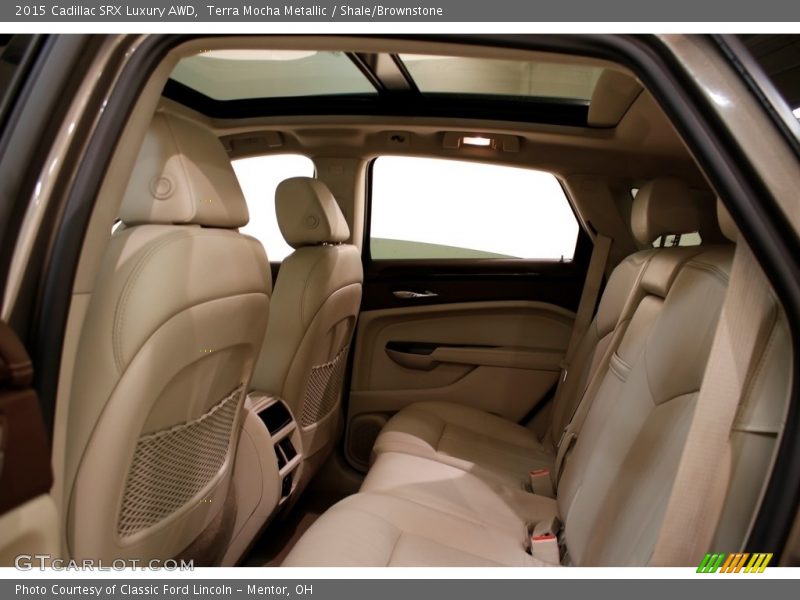 Terra Mocha Metallic / Shale/Brownstone 2015 Cadillac SRX Luxury AWD