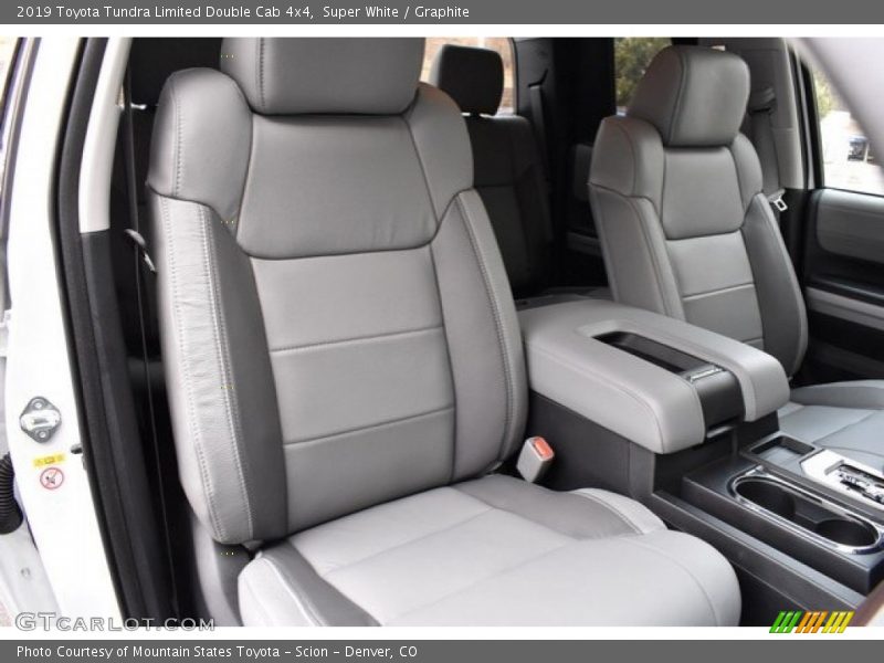 Front Seat of 2019 Tundra Limited Double Cab 4x4