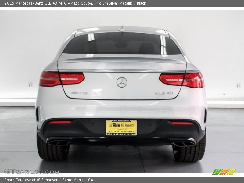 Iridium Silver Metallic / Black 2019 Mercedes-Benz GLE 43 AMG 4Matic Coupe