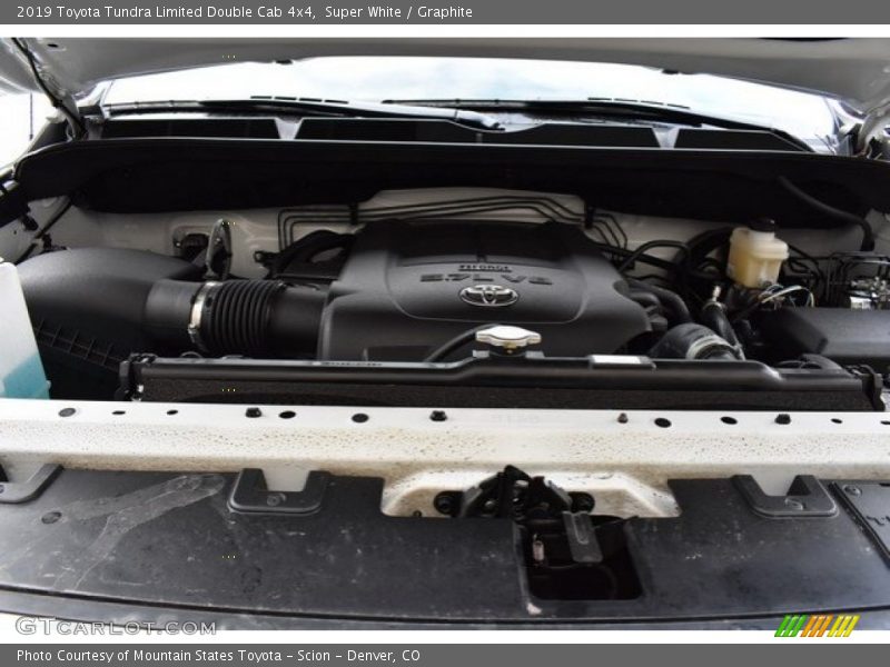  2019 Tundra Limited Double Cab 4x4 Engine - 5.7 Liter i-FORCE DOHC 32-Valve VVT-i V8