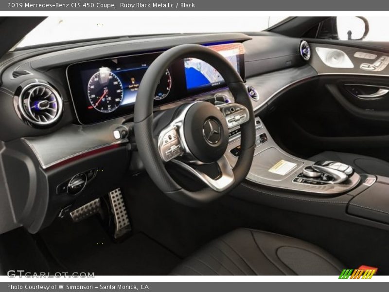 Ruby Black Metallic / Black 2019 Mercedes-Benz CLS 450 Coupe