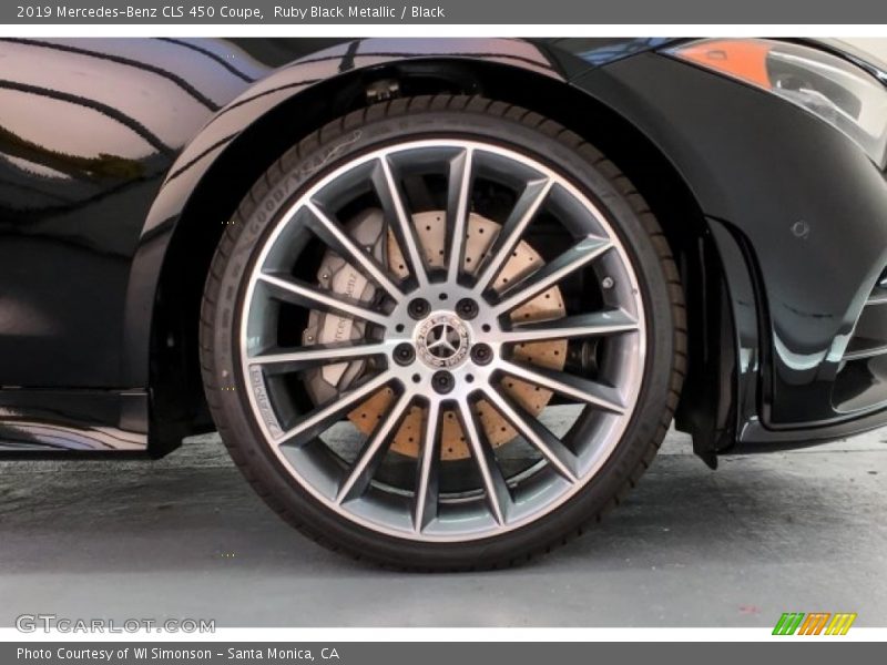 Ruby Black Metallic / Black 2019 Mercedes-Benz CLS 450 Coupe