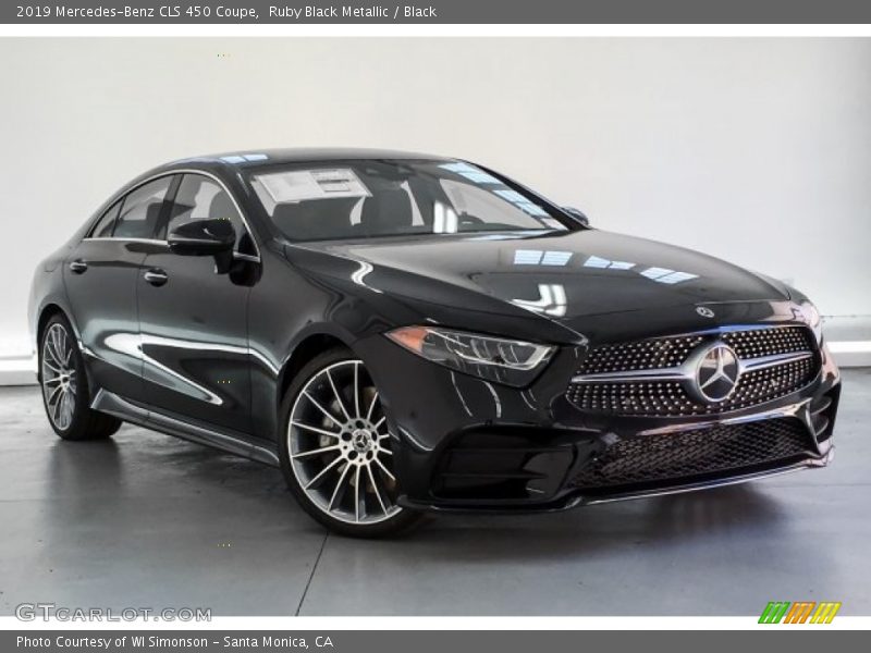 Ruby Black Metallic / Black 2019 Mercedes-Benz CLS 450 Coupe