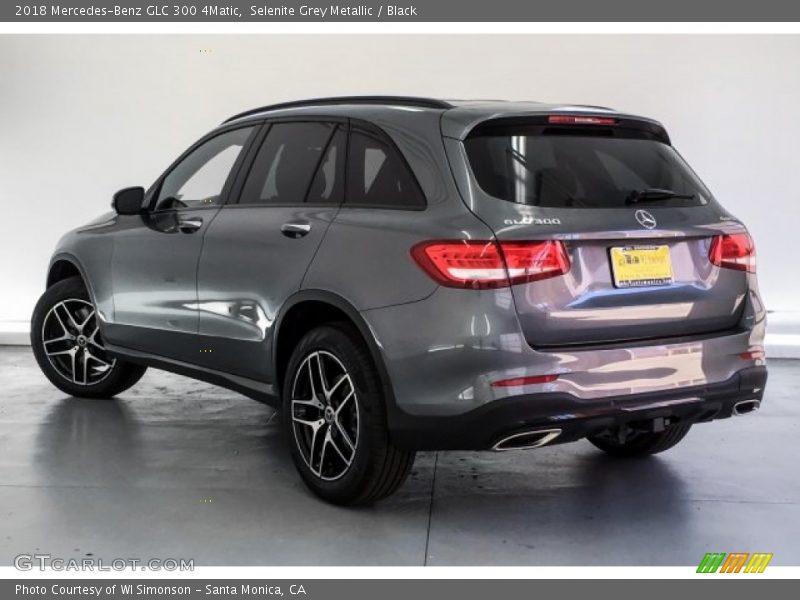 Selenite Grey Metallic / Black 2018 Mercedes-Benz GLC 300 4Matic