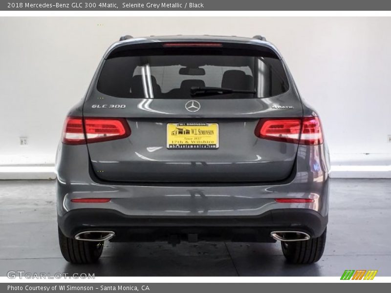 Selenite Grey Metallic / Black 2018 Mercedes-Benz GLC 300 4Matic