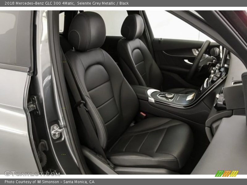 Selenite Grey Metallic / Black 2018 Mercedes-Benz GLC 300 4Matic